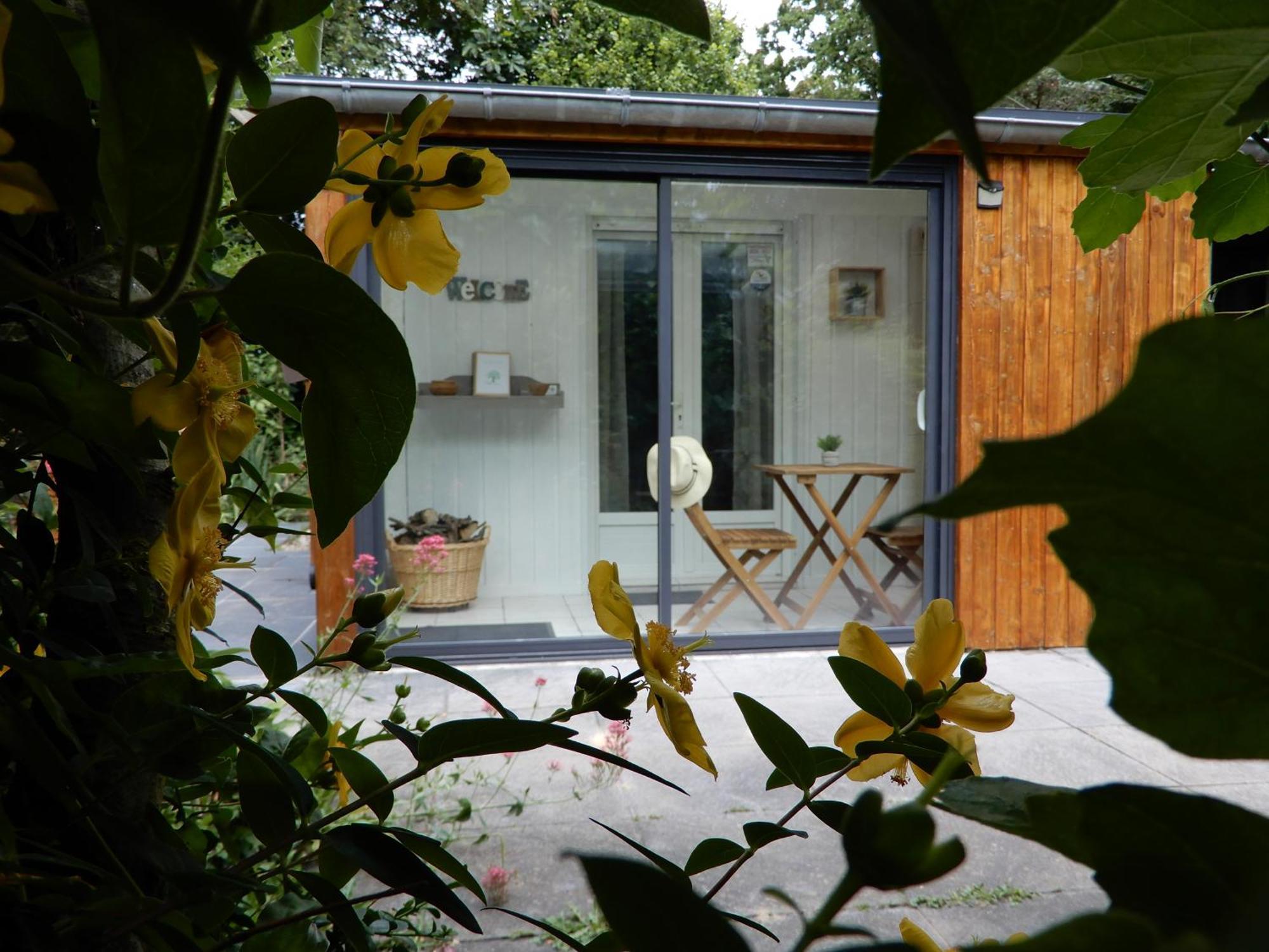 Le Cottage Exotique Du Lutin Many & Son Bain Nordique Saint-Christophe-Sur-Conde Екстер'єр фото